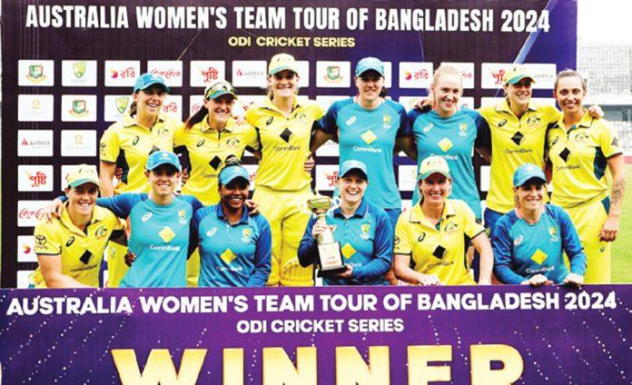 বাংলাদেশ নারী দলকে হোয়াইটওয়াশ করল অস্ট্রেলিয়া
