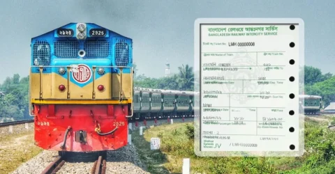 ঈদ যাত্রায় ট্রেনের দ্বিতীয় দিনের টিকিট বিক্রি শুরু