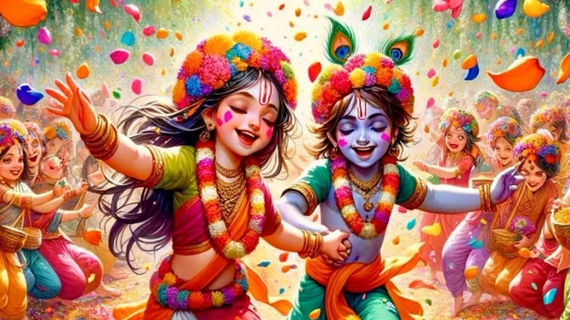 ফাগুন পূর্ণিমায় হোলি উৎসব আজ