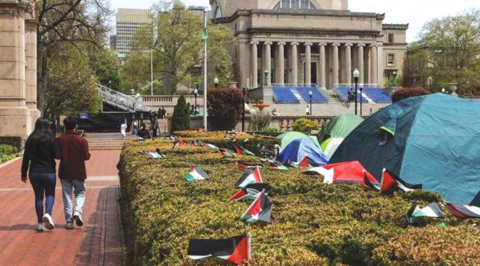 মার্কিন বিশ্ববিদ্যালয়গুলো থেকে বহু ফিলিস্তিনপন্থি বিক্ষোভকারী আটক