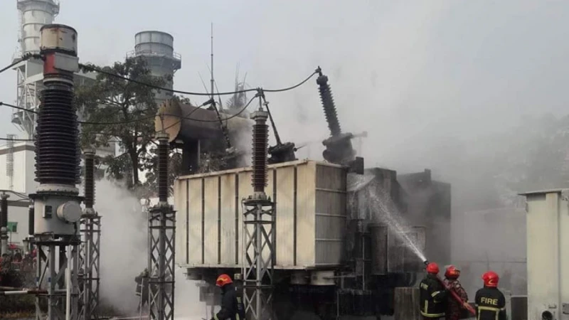সিলেটের কুমারগাঁও বিদ্যুৎকেন্দ্রে আগুন, নিয়ন্ত্রণে ৫ ইউনিট