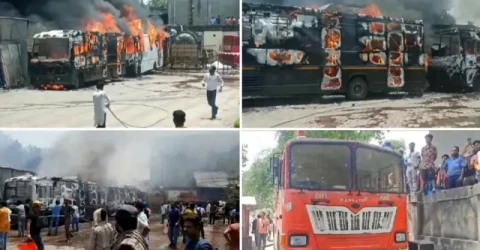 ‘দাদাগিরি’, ‘সারেগামাপা’র শুটিং সেটে আগুন