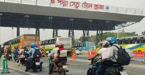 পদ্মা সেতুর টোল আদায় দেড় হাজার কোটি টাকা ছাড়ালো