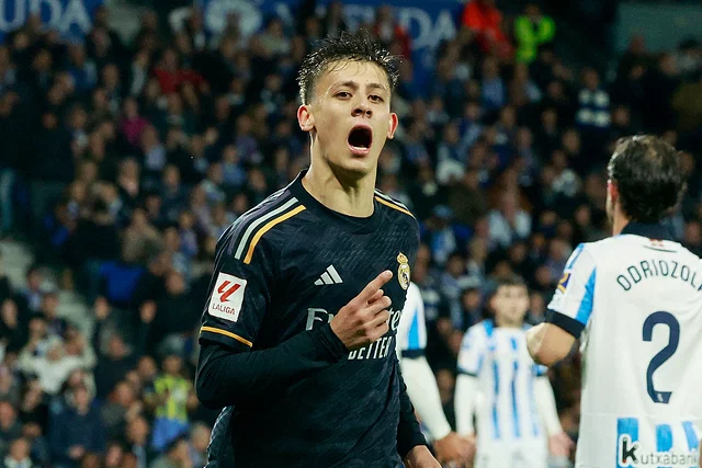 রিয়াল সোসিয়েদাদকে হারিয়ে শিরোপার আরও কাছে আনচেলত্তির শিষ্যরা