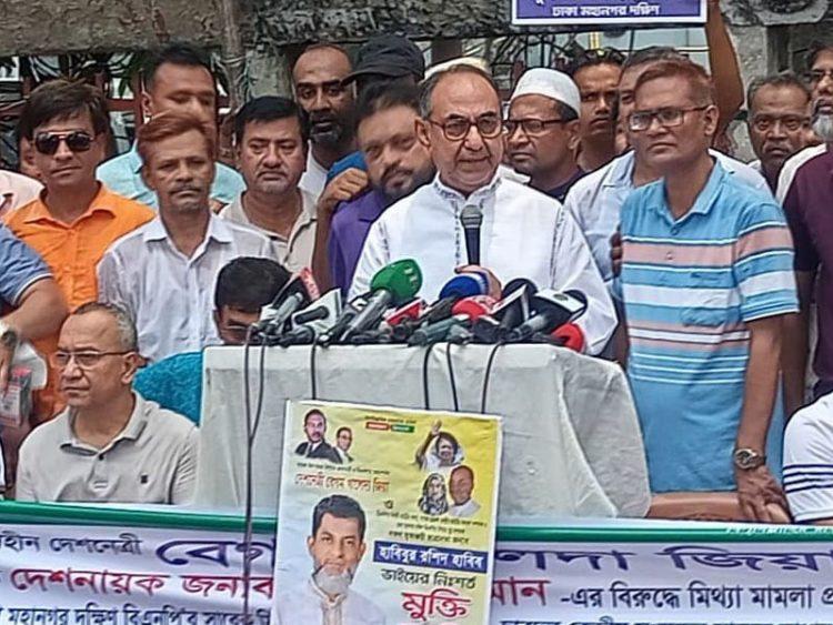 উপজেলা নির্বাচন সরকারের পাতানো ফাঁদ: মির্জা আব্বাস