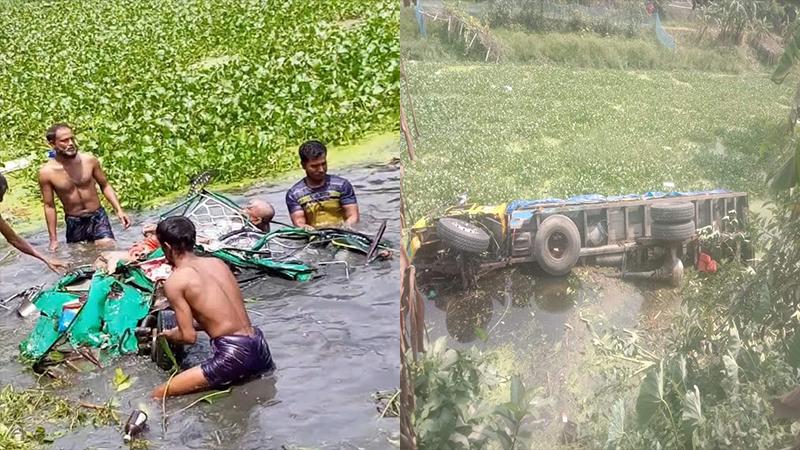 নোয়াখালীতে ট্রাক-অটোরিকশা সংঘর্ষ, নিহত ৩