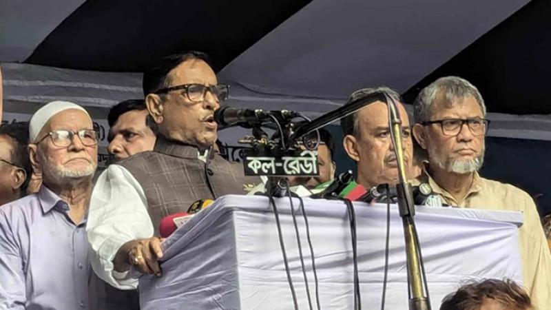 বিএনপির আন্দোলন ভুয়া: ওবায়দুল কাদের