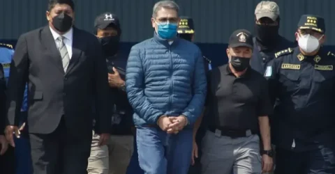 মাদককাণ্ডে হন্ডুরাসের সাবেক প্রেসিডেন্টের ৪৫ বছরের কারাদণ্ড
