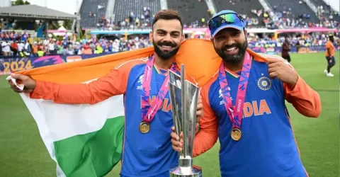 বিদায়বেলায় যত রেকর্ডের সাক্ষী হলেন রোহিত-কোহলি