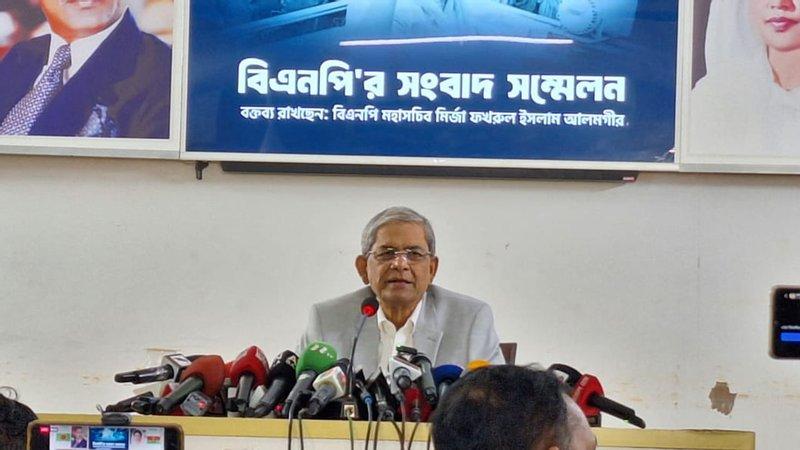 শেখ হাসিনার ভারত সফর বাংলাদেশের স্বার্থ আদায়ে ব্যর্থ: ফখরুল