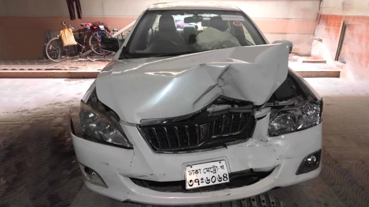 রাজধানীতে গাড়ি চাপায় দারোয়ানের মৃত্যু