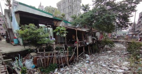 ময়লা সরালেও আবার আগের চেহারায় ফিরে যায় খাল