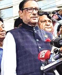 সার্বভৌমত্ব কোথায় যাবে, বিএনপিকে কাদেরের প্রশ্ন