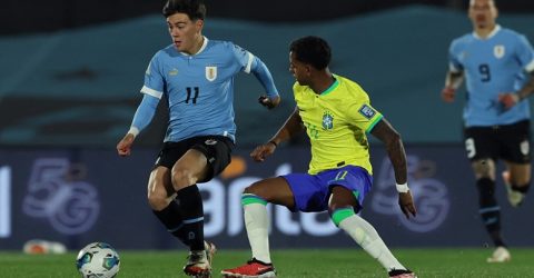 ব্রাজিলকে বিদায় করে সেমিতে উরুগুয়ে