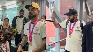 দেশে ফিরল বিশ্ব চ্যাম্পিয়ন ভারত, সন্ধ্যায় ওয়াংখেড়েতে রাজসিক সংবর্ধনা