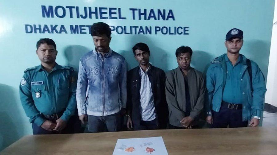 শীর্ষ মাদক কারবারি বাঙ্গাল সুমনসহ গ্রেফতার ৩