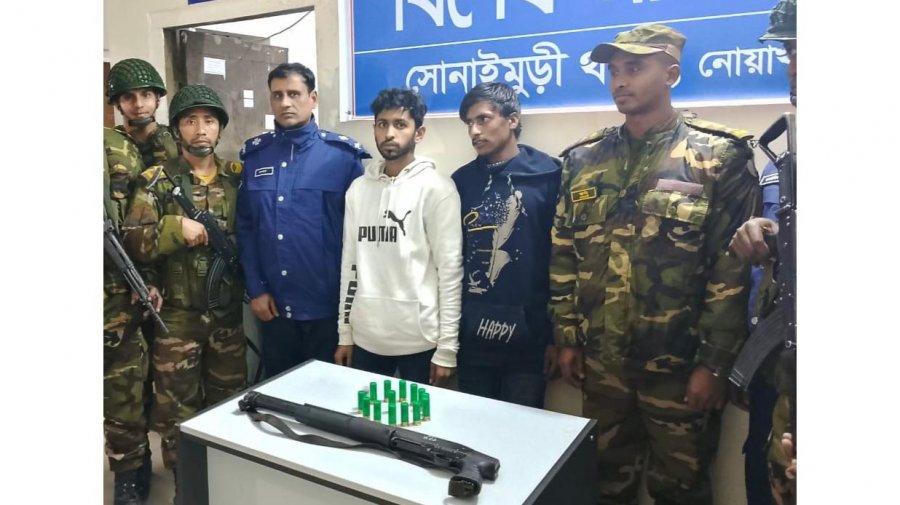 থানা থেকে লুট হওয়া অস্ত্রসহ ৩ জন গ্রেফতার