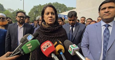 ভারত-চীনকে বাঁধ নির্মাণ করতে বলা হবে: রিজওয়ানা হাসান