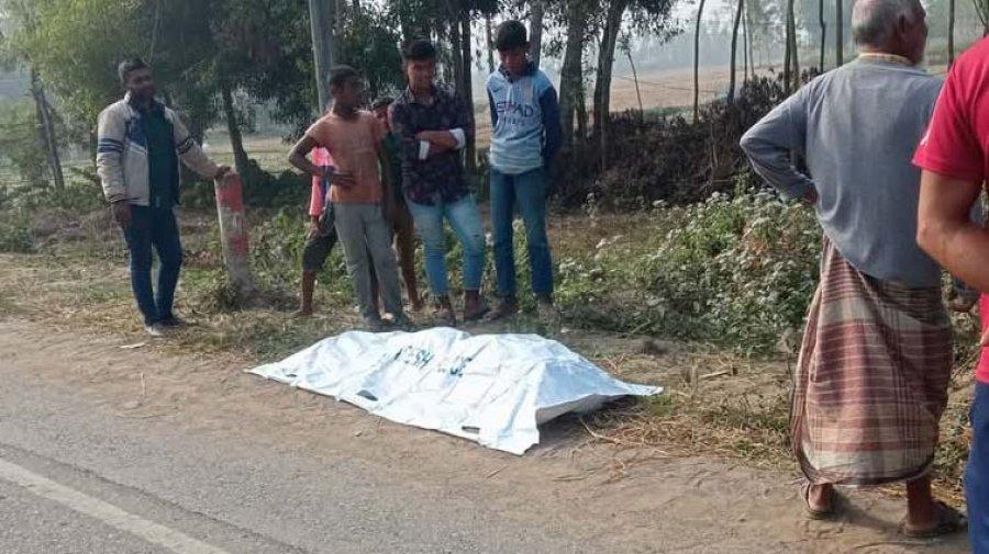 লরির সঙ্গে ধাক্কায় মোটরসাইকেল আরোহী নিহত