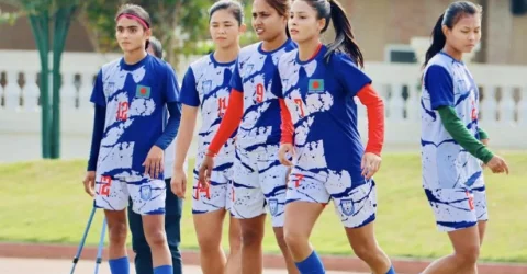 বেতন নেই তিন মাস, সাবিনাদের অনুশীলন বর্জন