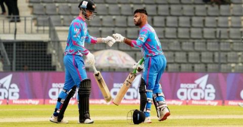 সিলেটকে হারিয়ে হ্যাটট্রিক জয়