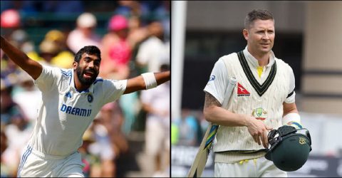 স্টার্ক-হ্যাজেলউড-কামিন্স নন, ক্লার্কের চোখ সেরা পেসার বুমরাহ