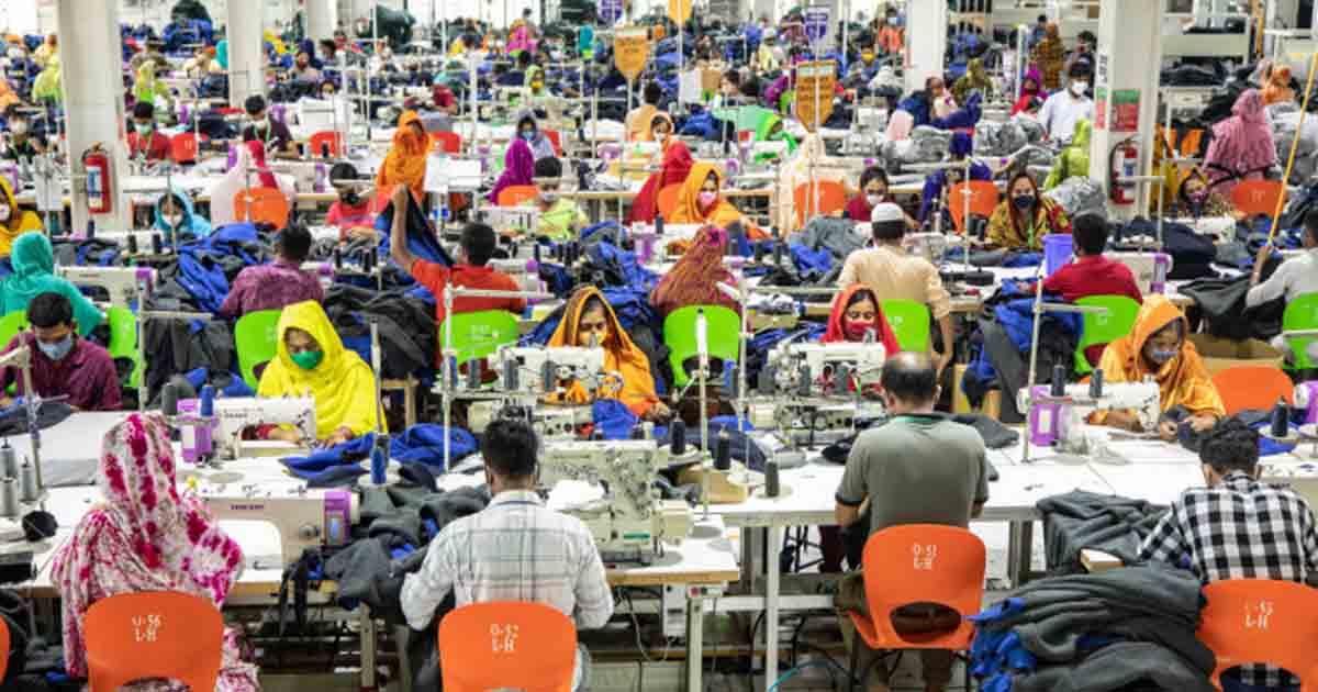 পোশাক রপ্তানির ৬ মাসে প্রবৃদ্ধি ১৩.২৮ শতাংশ