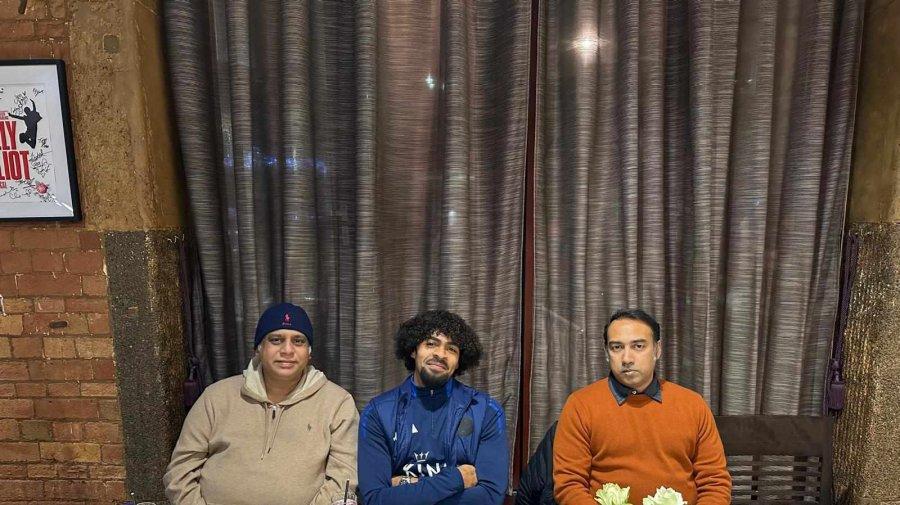 হামজা চৌধুরীর সঙ্গে দেখা করেছেন বাফুফে সভাপতি