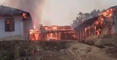 খাগড়াছড়িতে আগুনে পুড়ে গেছে মাদ্রাসা ও এতিমখানা