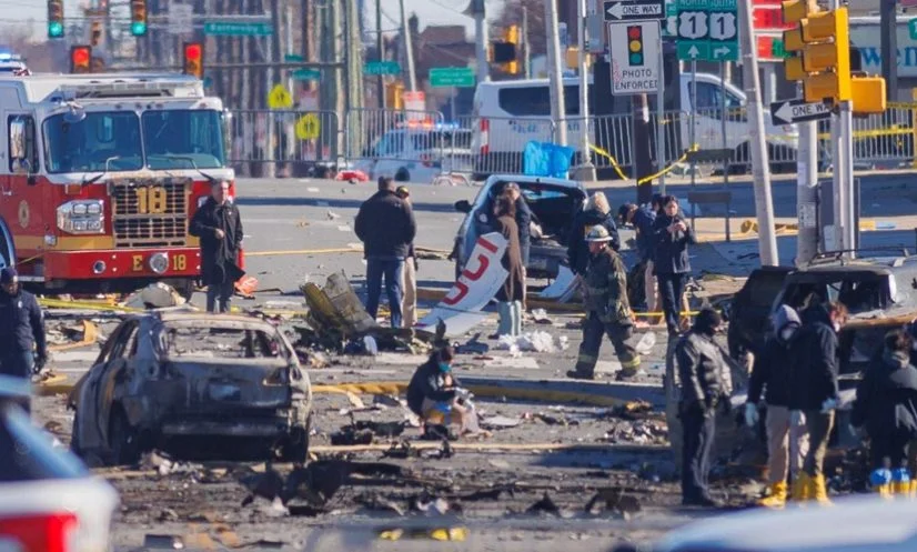 যুক্তরাষ্ট্রে মেডিকেল জেট বিধ্বস্তের ঘটনায় মা-শিশুসহ নিহত ৭