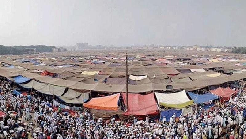 তুরাগ তীরে বিশ্ব ইজতেমার প্রথম পর্বের দ্বিতীয় ধাপ শুরু