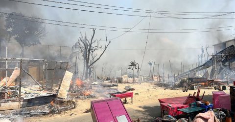 সাজেকে আগুনে পুড়ল ১৫০টি রিসোর্ট-দোকান-বসতঘর