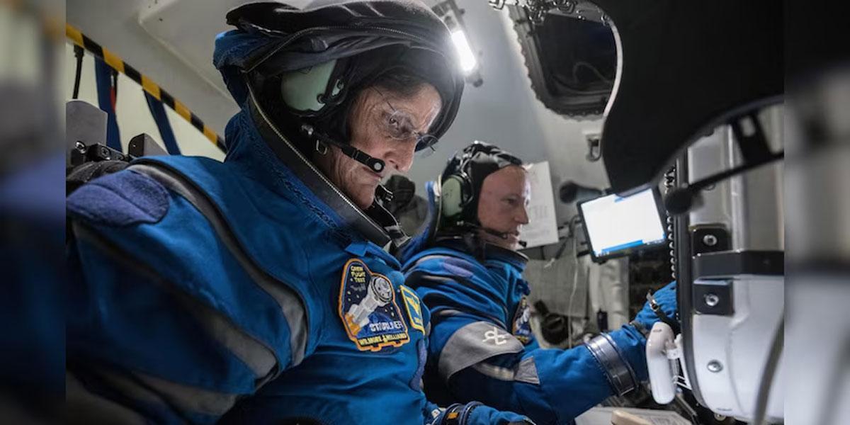 মহাকাশ থেকে ফিরছেন সুনীতা-উইলমোর