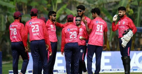 মুমিনুলের সেঞ্চুরি না পাওয়ার আক্ষেপ, আবাহনীর বড় সংগ্রহ