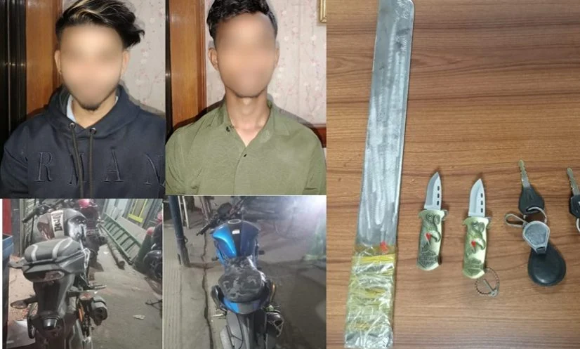 বাড্ডায় ছিনতাই ও ধর্ষণের অভিযোগে গ্রেফতার দুই