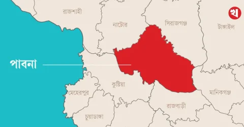 পাবনায় মধ্যরাতে সড়কে গাছ ফেলে ৪০ গাড়িতে ডাকাতি