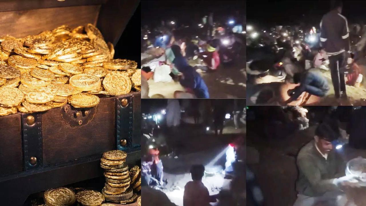 সিনেমা দেখে গুপ্তধনের খোঁজে গ্রামবাসী