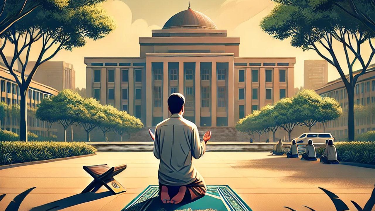 ভারতে বিশ্ববিদ্যালয়ের খোলা জায়গায় নামাজ পড়ায় শিক্ষার্থী গ্রেপ্তার