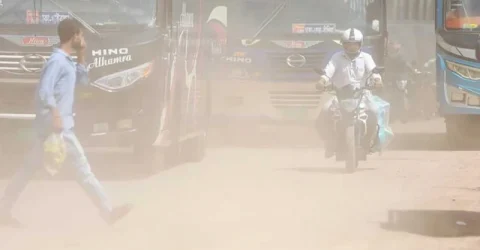 ঢাকার বায়ু আজ ‘অস্বাস্থ্যকর’