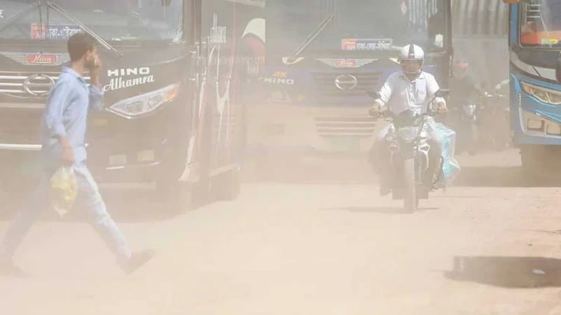 ঢাকার বায়ু আজ ‘অস্বাস্থ্যকর’