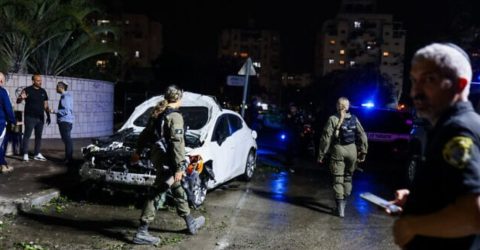 ইসরায়েলে ১০টি রকেট হামলা চালিয়েছে হামাস