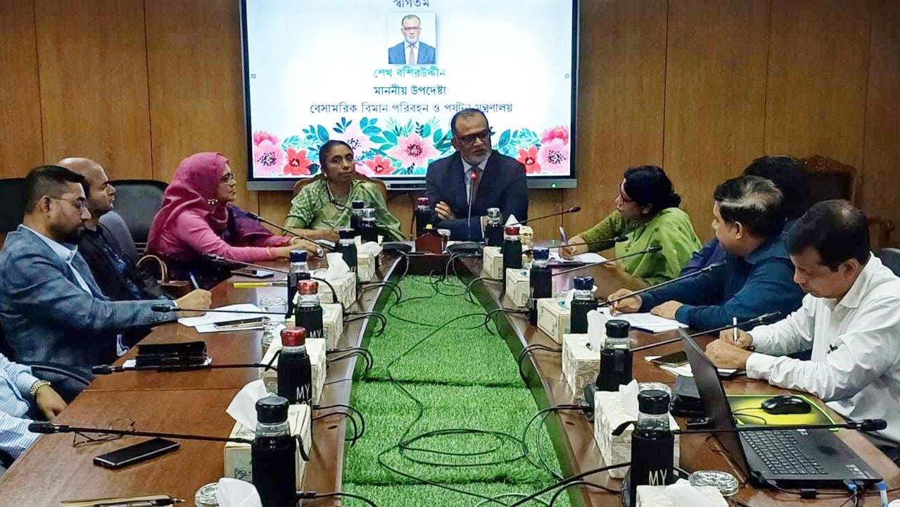 বিমানবন্দরকে চমৎকার গেটওয়ে হিসেবে সাজাতে হবে : বিমান উপদেষ্টা