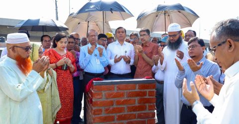 ঝিলমিলে স্কুল-মসজিদের ভিত্তিপ্রস্তর স্থাপন করল রাজউক