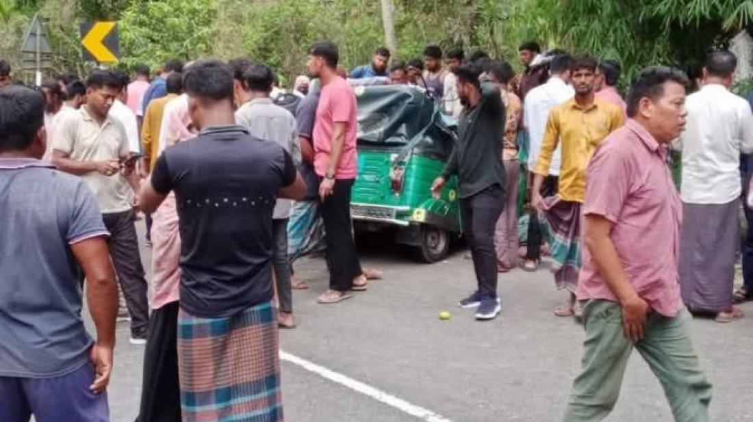 রাঙামাটিতে সিএনজি-পিকআপ সংঘর্ষে ৫ জন নিহত