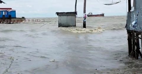 ঘূর্ণিঝড় আতঙ্কে নোয়াখালী উপকূলের মানুষ, অধিকাংশ চরে নেই বাঁধ