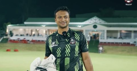 পিএসএলে মাঠে নামার আগে যা বললেন সাকিব