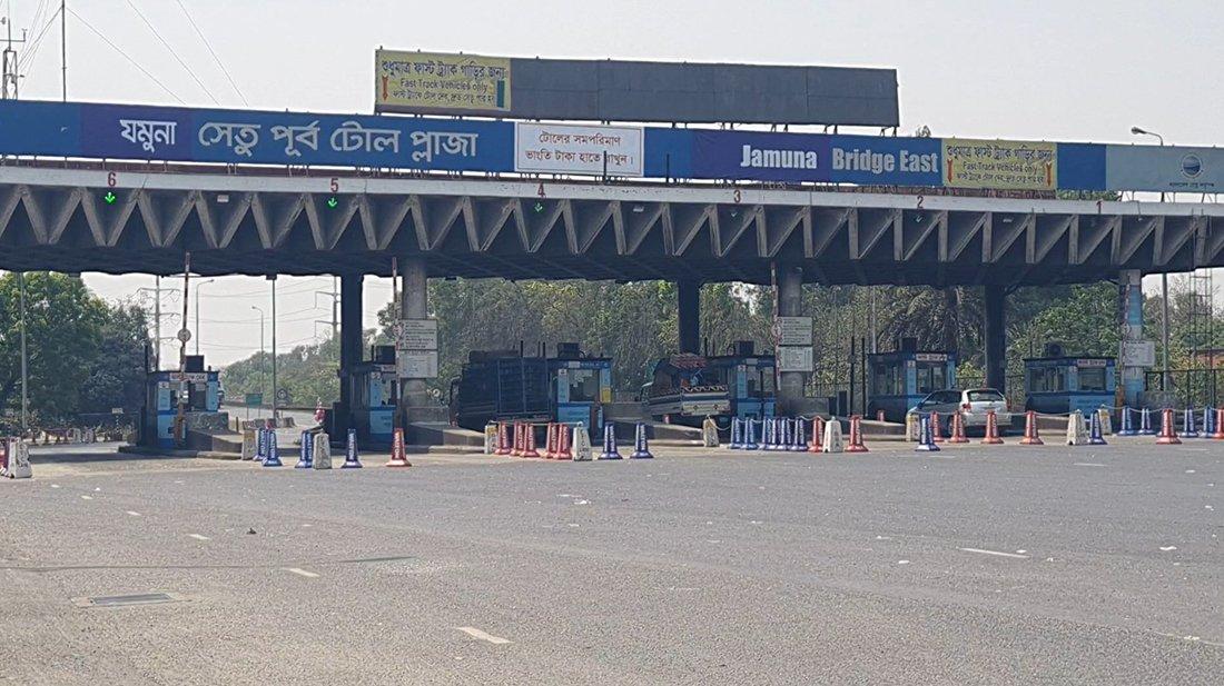 যমুনা সেতুতে ২৪ ঘণ্টায় সাড়ে ৩৩ হাজার যানবাহন পারাপার