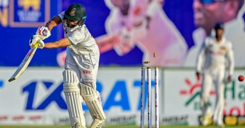 ৪৯৫ রানে অলআউট বাংলাদেশ