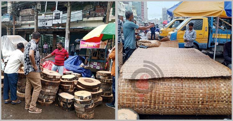 চড়া দামে বিক্রি হচ্ছে ‘খাইট্টা’ ও হোগলাপাটি