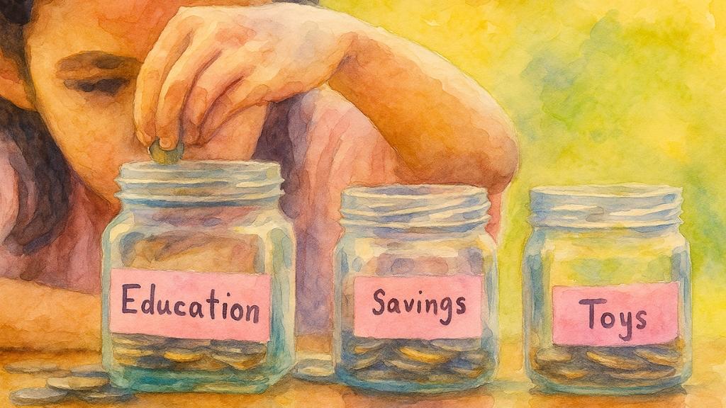 শিশুর সঞ্চয়ের অভ্যাস গড়ে তোলার উপায়